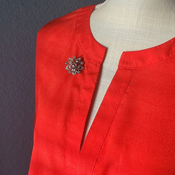 Vintage Rhinestone Brooch Pin - Picture 6 of 9